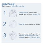 Bioderma Atoderm Shower Oil, Cleansing Oil For Face & Body, Nourishing Cleansing Oil For Dry to Atopic Sensitive Skin For Softer & Smooth Skin For Your Whole Family - Image 4