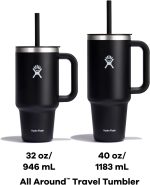 Hydro Flask 32 Oz Travel Tumbler with Handle, Lid and Straw - Insulated Stainless Steel in Birch - Image 3