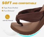 KuaiLu Flip Flops for Women with Arch Support Yoga Mat Comfortable Summer Beach Walking Thong Cushion Sandals Slip On Indoor Outdoor - Image 3