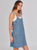 ANRABESS Women Athletic Dress Summer Tennis Workout Active Sports Mini Romper Dress Built in Shorts Travel Vacation Clothes - Image 4