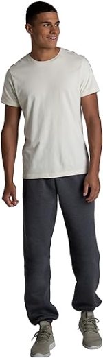 Fruit of the Loom Eversoft Fleece Elastic Bottom Sweatpants with Pockets, Relaxed Fit, Moisture Wicking, Breathable - Image 3
