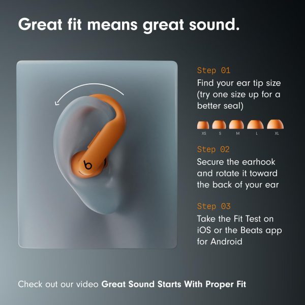 Beats Powerbeats Pro 2 Wireless Bluetooth Earbuds - Noise Cancelling, Heart Rate Monitor, IPX4, Up to 45H Battery & Charging Case, Works with Apple & Android - Quick Sand - Image 3