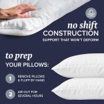 Beckham Hotel Collection Bed Pillows Standard/Queen Size Set of 2 - Original Down Alternative Pillow for Sleeping - Bedding for Back, Stomach or Side Sleepers - Image 2