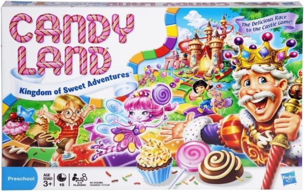 Hasbro Gaming Candy Land Kingdom of Sweet Adventures Board Game for Kids, Ages 3 & Up (Amazon Exclusive) - Image 1