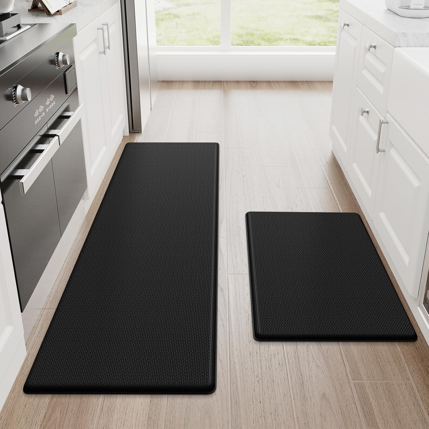 81NRhd43iAL._AC_SL1500_-1.jpg StepRite Kitchen Mats, 2PCS Kitchen Rugs - Image 1